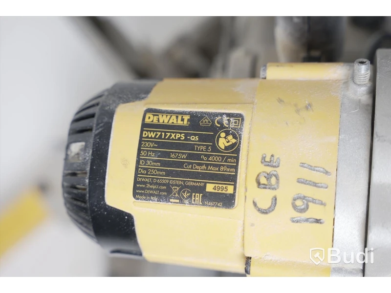 Dubbelgeringssåg - DeWalt DW717XPS-QS