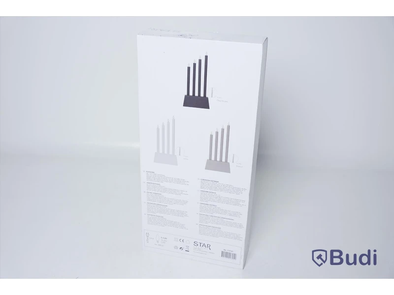 Bordslampa - QUATTRO Candlestick Led STAR Trading, Grafitgrå