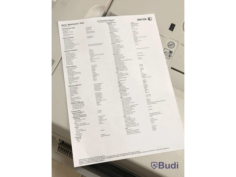 Multifunktionsskrivare Xerox WorkCentre 7830