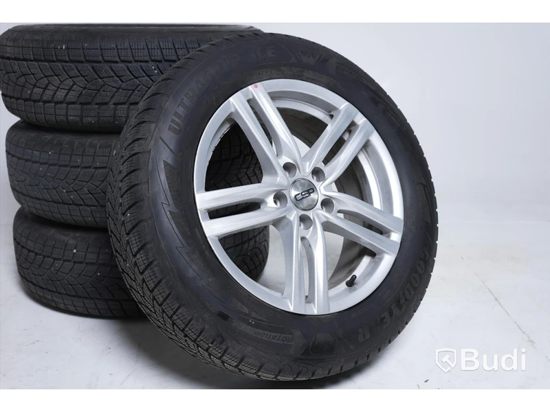 Vinterhjul Goodyear friktionsdäck UltraGrip Ice SUV GEN-1 på CSP fälg - 215/65 R17 - 99T. Passar bl.a till Volkswagen Tiguan.