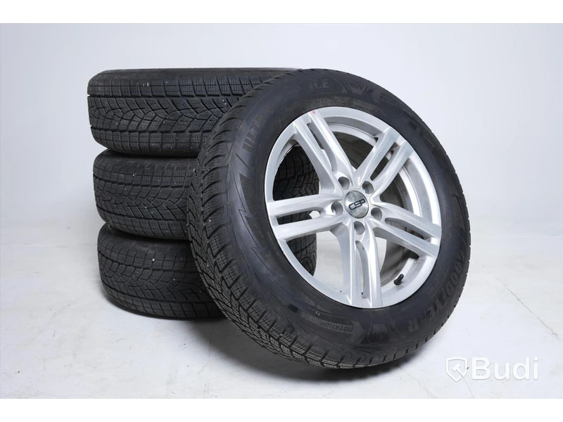 Vinterhjul Goodyear friktionsdäck UltraGrip Ice SUV GEN-1 på CSP fälg - 215/65 R17 - 99T. Passar bl.a till Volkswagen Tiguan.