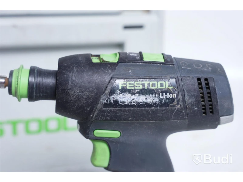Festool Skruvdragare T18 med 2st batterier, laddare samt förvaringslåda.