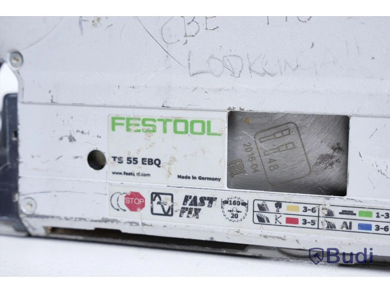 Sänksåg FESTOOL TS 55 EBQ med styrskena FS 1400/2