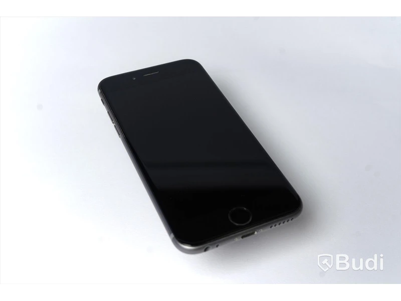 iPhone 6s, 32 GB utan tillbehör, 97 procent batterihälsa.