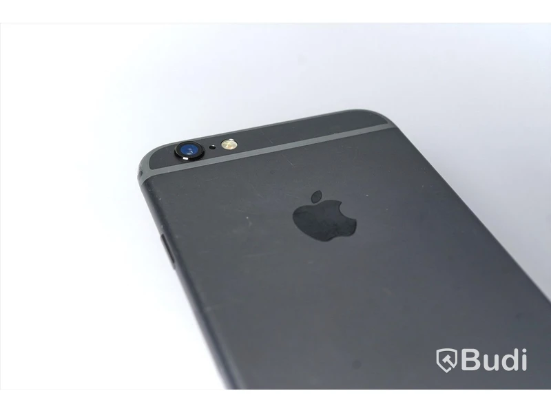 iPhone 6, 16 GB utan tillbehör, sprucken skärm.
