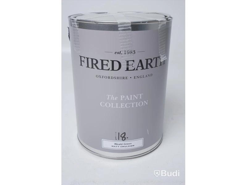 Färgburkar - Fired Earth Weald Green 10 l