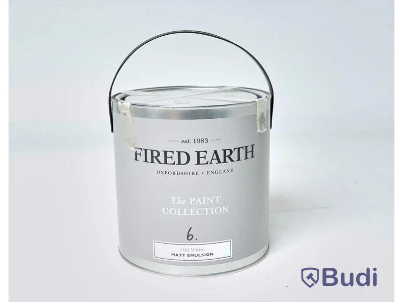 Färgburk - Fired Earth, Old White 2,5 l