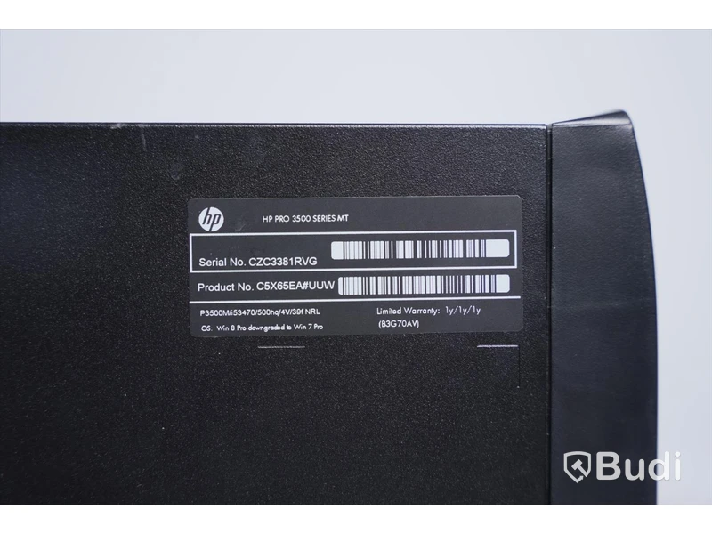 Dator Stationär - HP Pro 3500 OBS! Saknar strömsladd