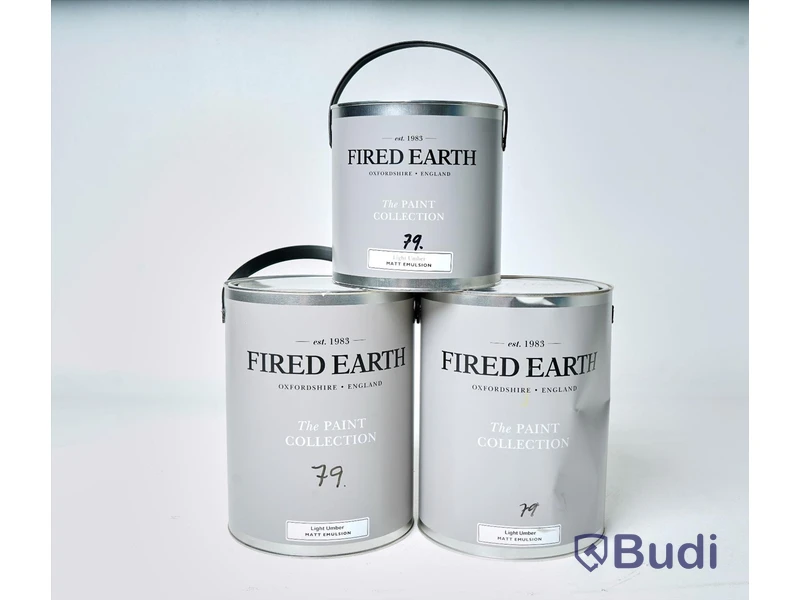 Färgburk - Fired Earth, Light Umber 12,5 l