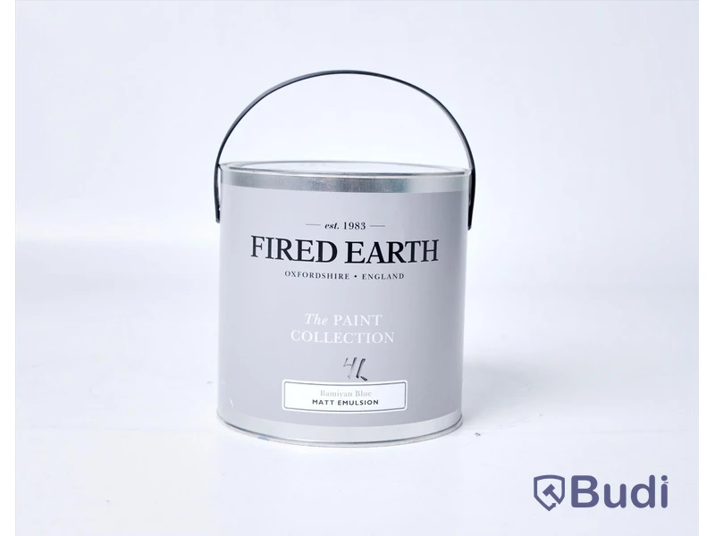 Färgburk - Fired Earth, Bamiyan Blue 2,5 l