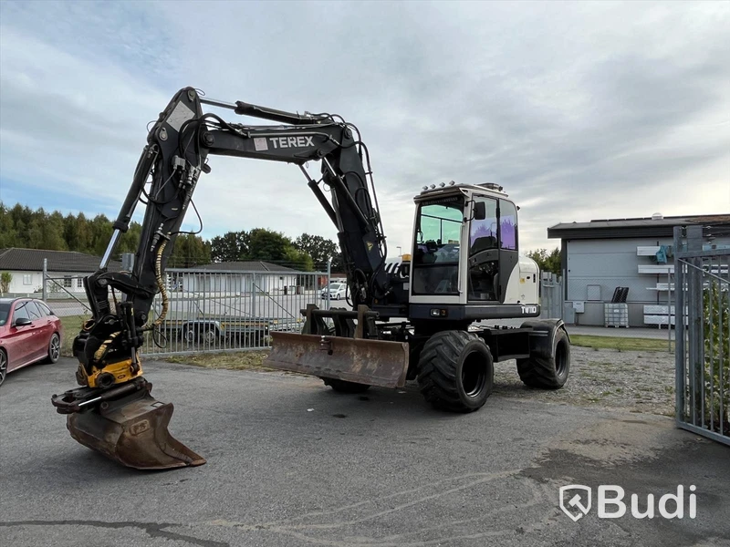 Grävmaskin Terex W110 -2007 inklusive Tiltorotator Engcon EC10 med skopa