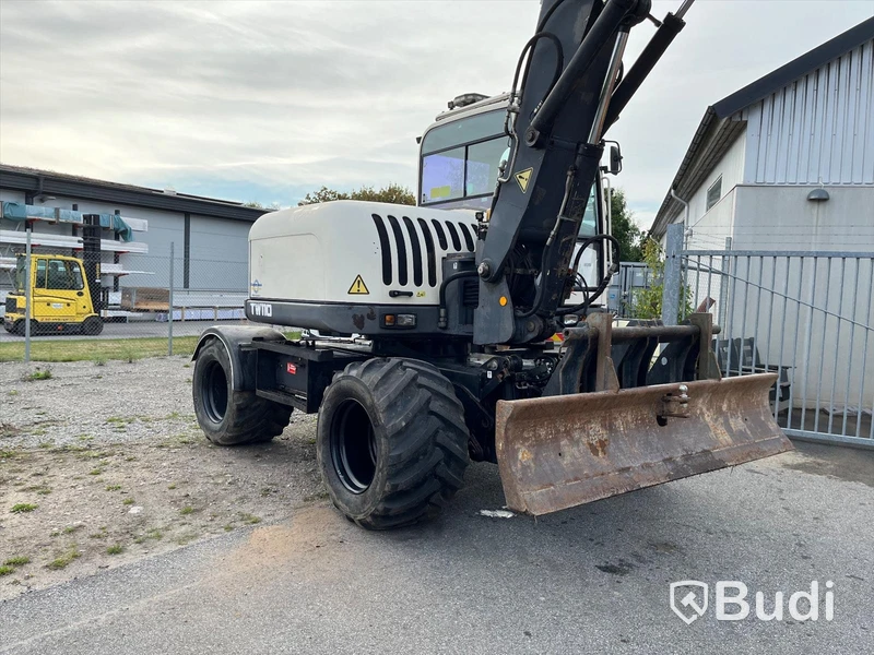 Grävmaskin Terex W110 -2007 inklusive Tiltorotator Engcon EC10 med skopa