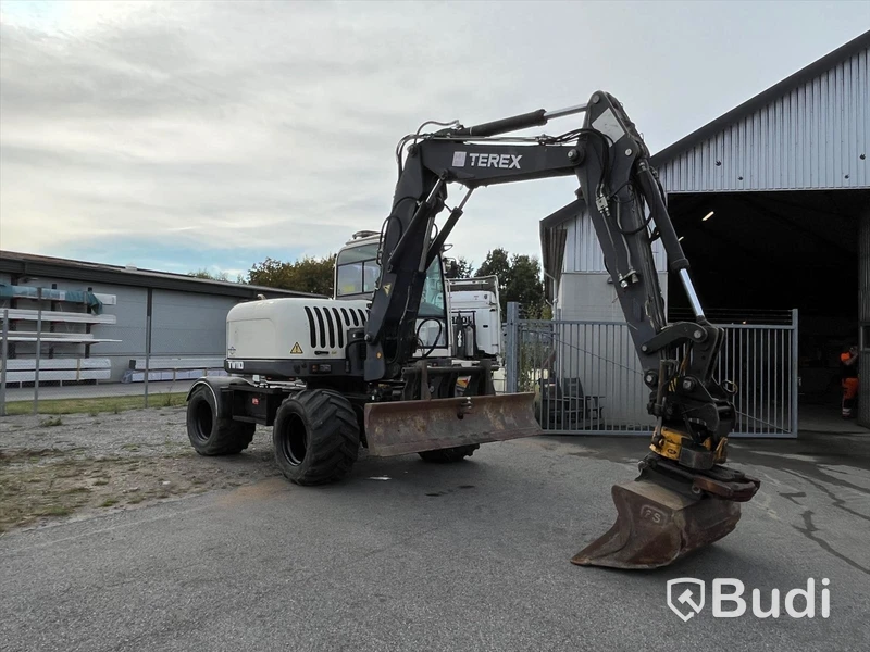 Grävmaskin Terex W110 -2007 inklusive Tiltorotator Engcon EC10 med skopa