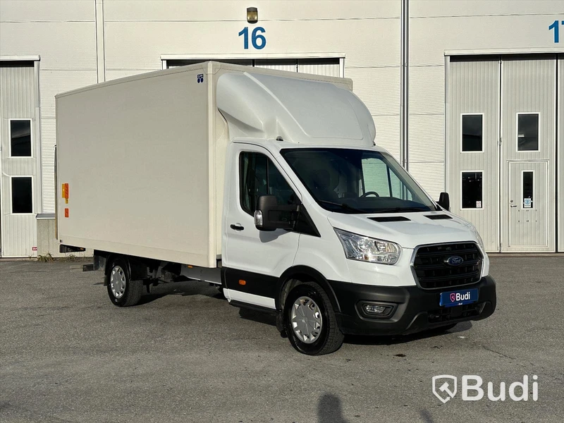Lättlastbil Ford Transit 350 Chassi Cab 2.0 med Flobyskåp | EcoBlue | SelectShift |  160hk -2020