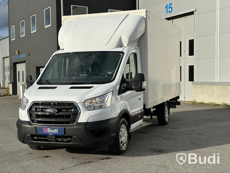 Lättlastbil Ford Transit 350 Chassi Cab 2.0 med Flobyskåp | EcoBlue | SelectShift |  160hk -2020