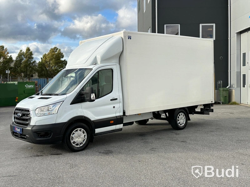 Lättlastbil Ford Transit 350 Chassi Cab 2.0 med Flobyskåp | EcoBlue | SelectShift |  160hk -2020