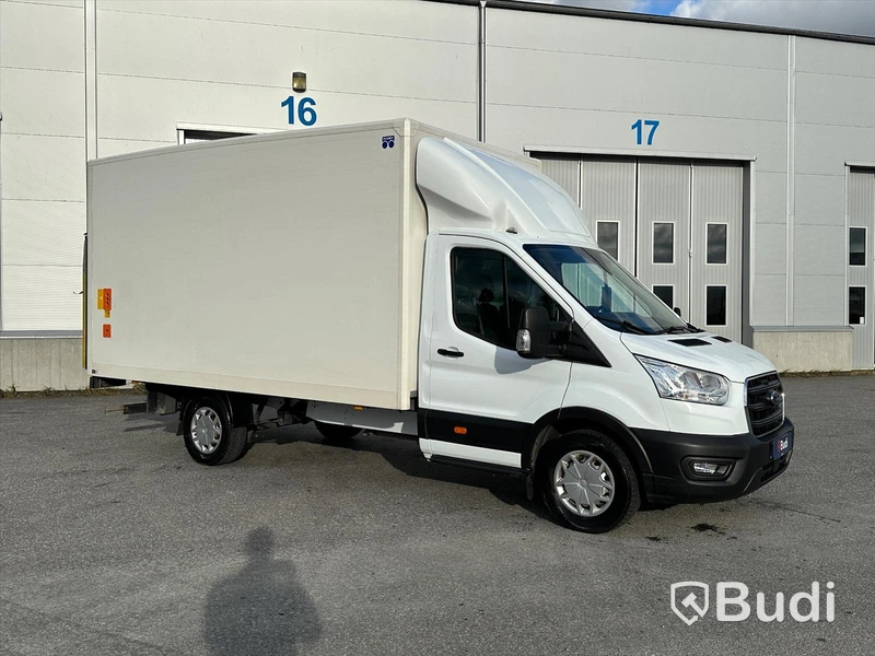 Lättlastbil Ford Transit 350 Chassi Cab 2.0 med Flobyskåp | EcoBlue | SelectShift |  160hk -2020