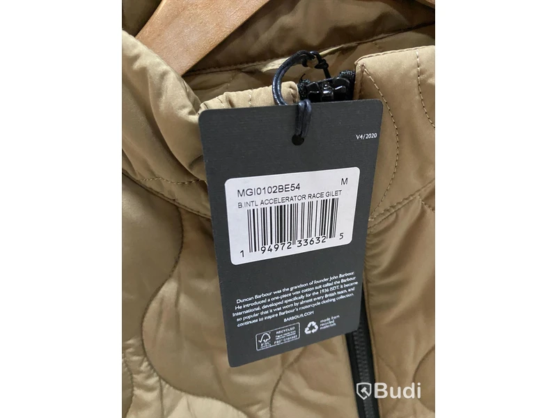 Väst - Barbour International Accelerator Race Gilet (Storlek M). Nypris 1790kr