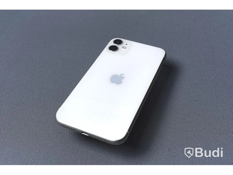 iPhone 11 - 64 GB, 85 procent batterihälsa, Apple med skal.