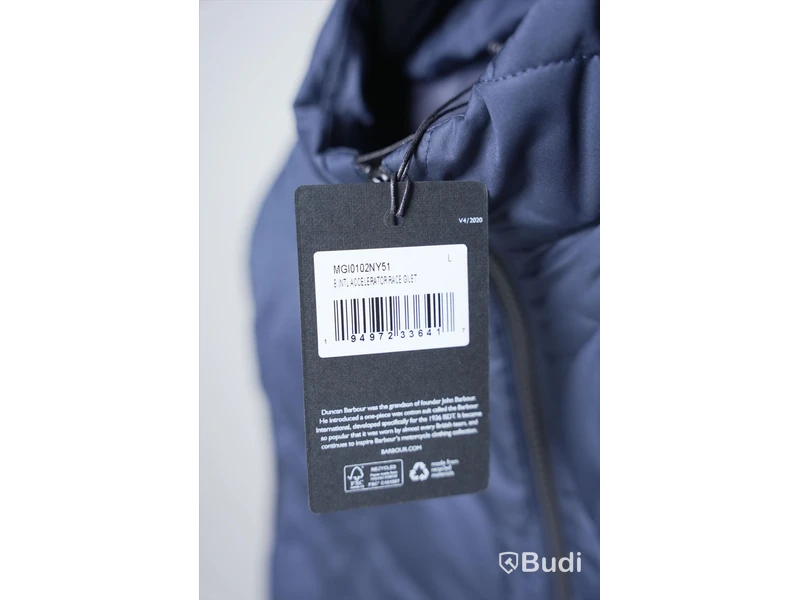 Väst - Barbour International Accelerator Race Gilet (Storlek L). Nypris 1790kr