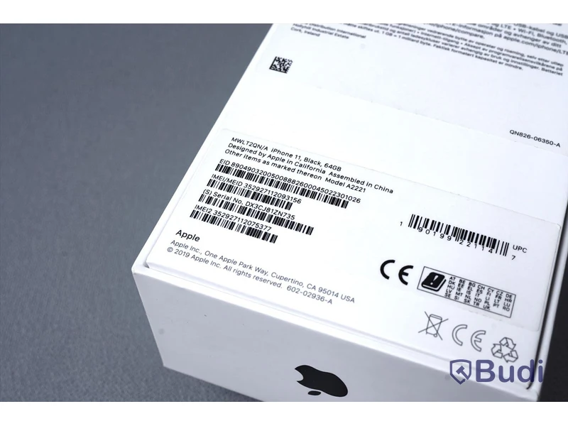iPhone 11 black - 64 GB, 87 procent batterihälsa, Apple med.
