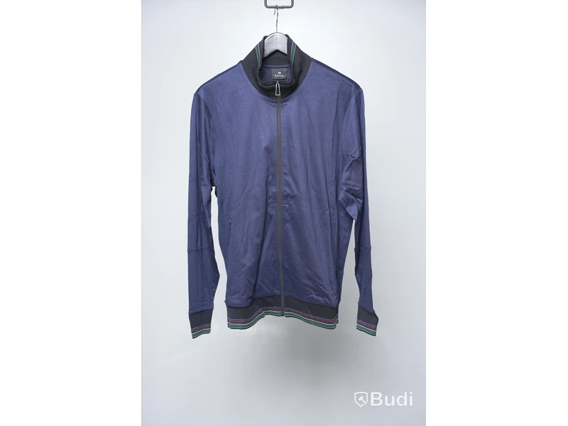 Tröja - Paul Smith Zip Track Top (Storlek L). Nypris 2000kr