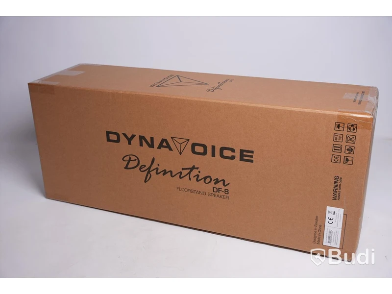 Golvhögtalare 1st - Dynavoice Definition DF-8 Black. Ny, Obruten förpackning.