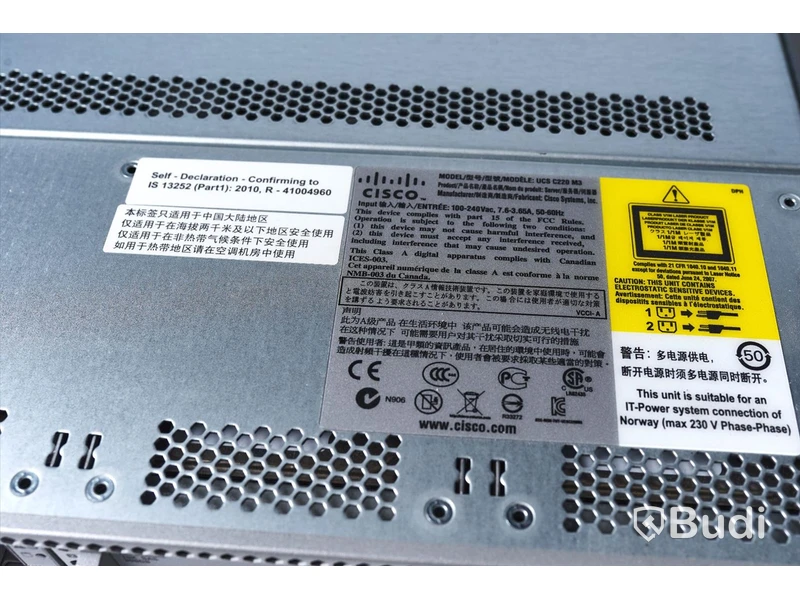 Server Cisco UCS C220 M3 Rack (Server),