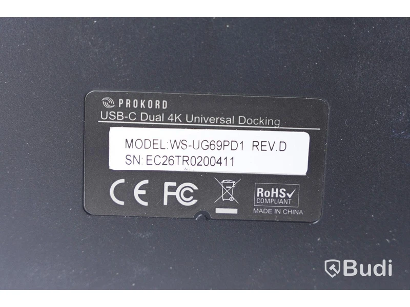 Dockning - PROKORD USB-C Dual 4K WS-UG69PD1 REV. D