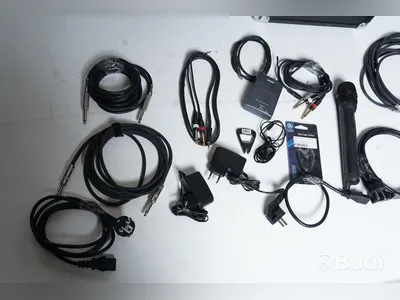 TS312 förstärkare, Ion Tailgater högtalare och diverse kabler- OBS! Reparationobjekt!