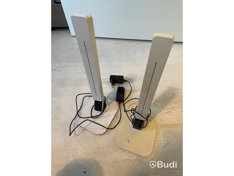 2 st Bordslamor med timer