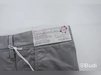Byxor - Incotex Slacks Grey Slim Fit (W33). Nypris 2500kr