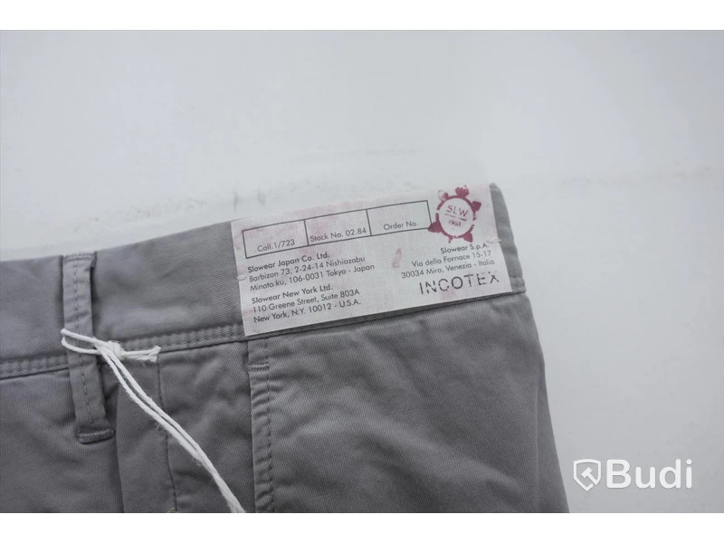 Byxor - Incotex Slacks Grey Slim Fit (W33). Nypris 2500kr