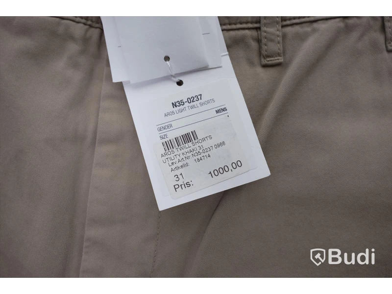 Shorts - Norse Projects Aros Light Twill (W31). Nypris 1000kr