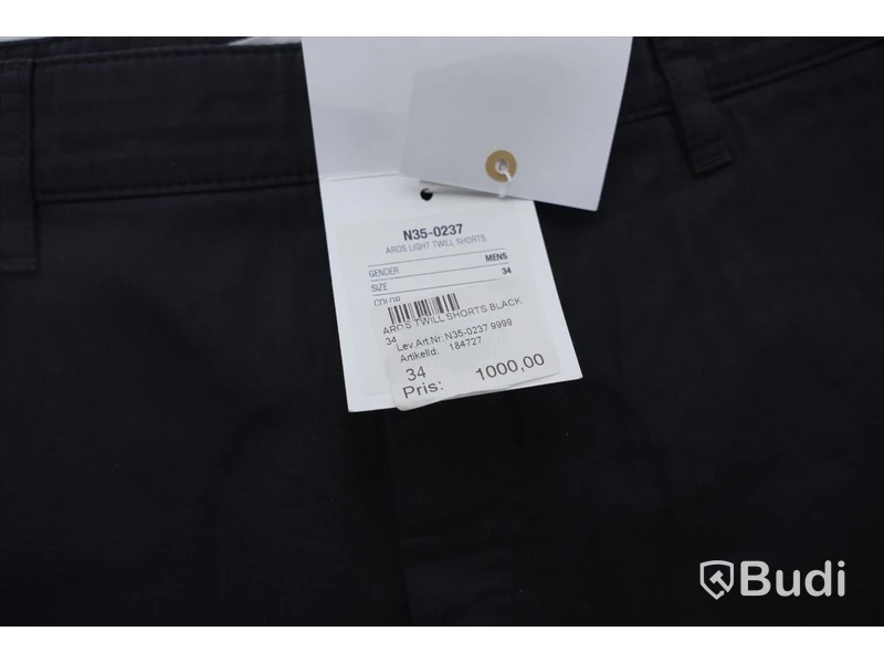 Shorts - Norse Projects Aros Light Twill (W34). Nypris 1000kr
