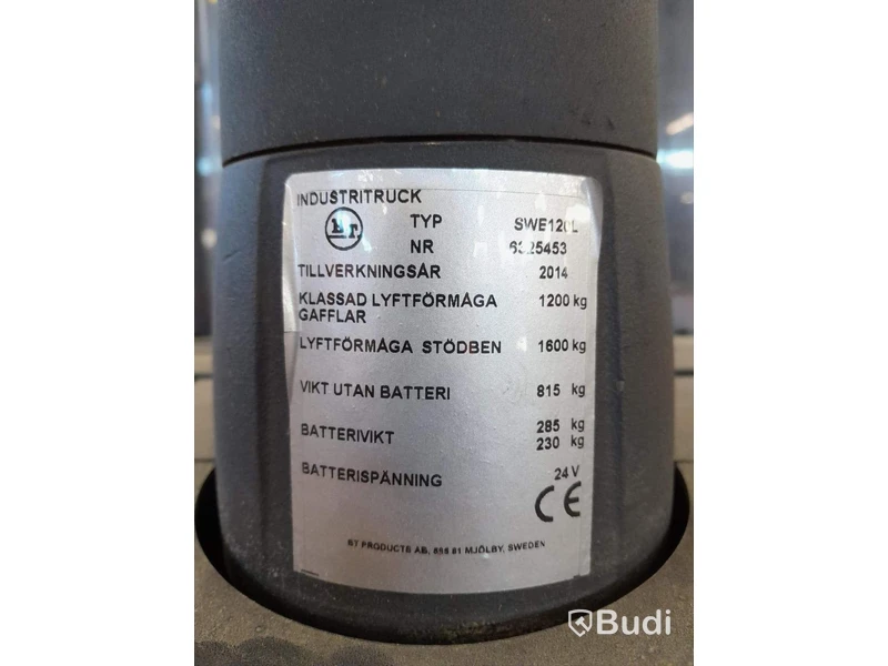 Ledstaplare truck BT SWE 120L -2014
