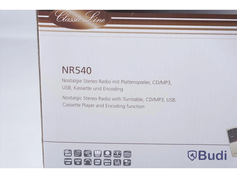 Classic Line NR540 Retro-skivspelare - OBS!