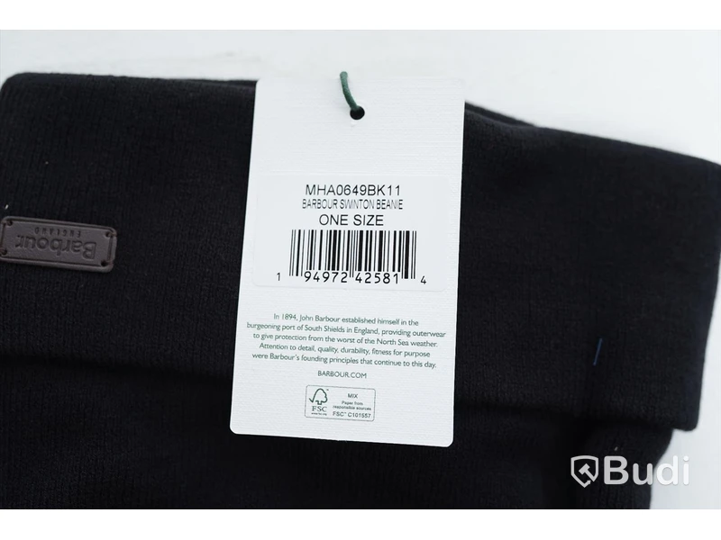 Halsduk och mössa - Barbour Lambwool Scarf, Swinton Beanie (Storlek One size)