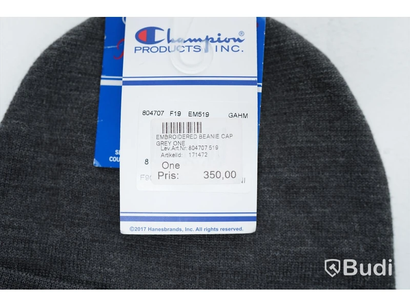 2 st Mössor - Champion Embroidered Beanie cap (storlek Onesize) Hackett London The terrace chunky knit (storlek Onesize)