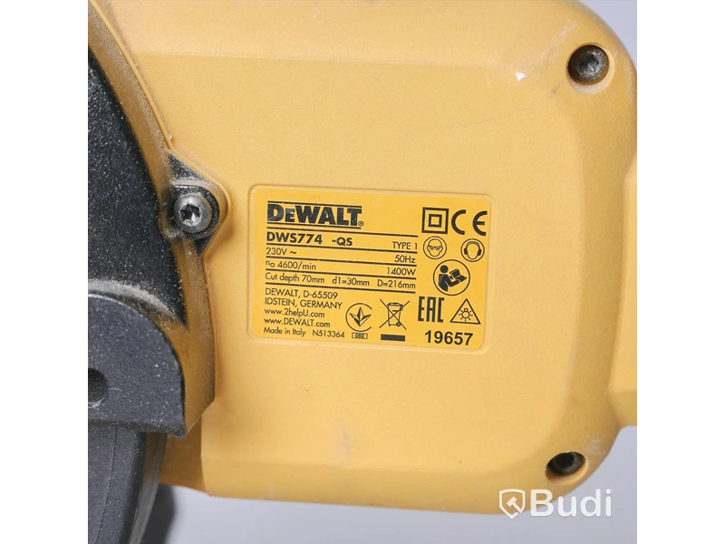 Dewalt DWS774-QS Kap- och Gersåg