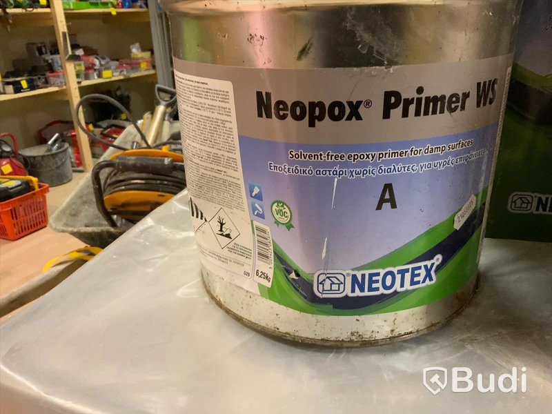 Betongfärg Neopox Primer WS t.ex. för Betongpooler Neotex