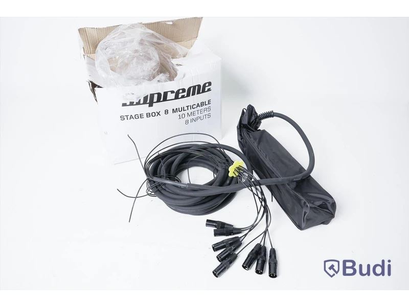 Stage box 8 Multicable SUPREME 10 meters