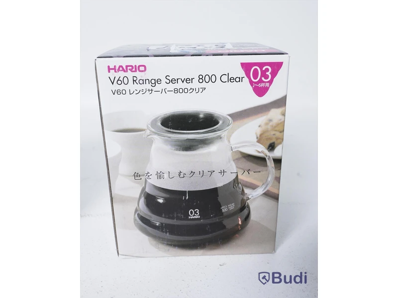2st Kaffekannor -  Hario V60 Glass Range Server 800 Clear