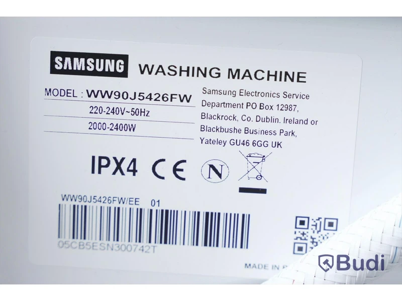 Tvättmaskin - SAMSUNG WW90J5426FW