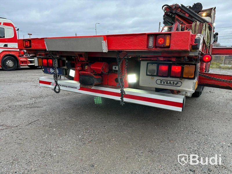 Lastbil Scania R480 8x2-6 Kranflak | Bodbil HMF Thor 8520 K8