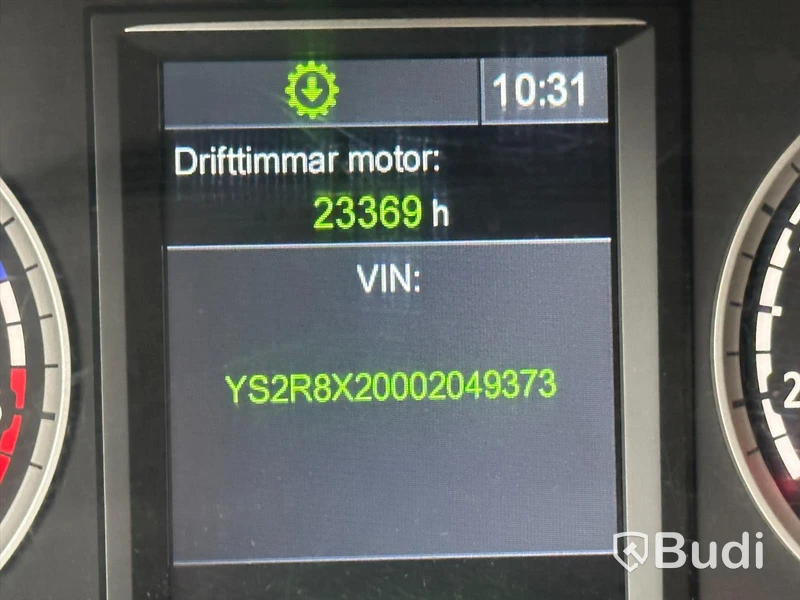Lastbil Scania R480 8x2-6 Kranflak | Bodbil HMF Thor 8520 K8