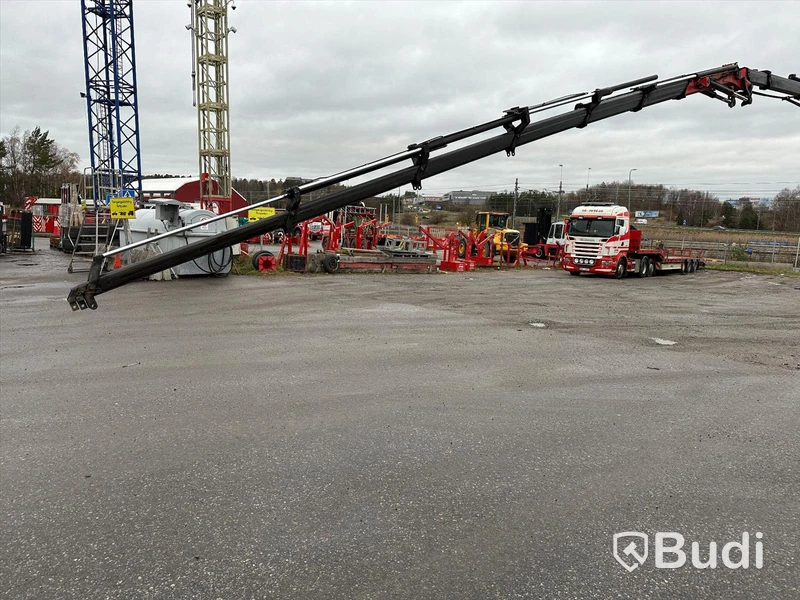 Lastbil Scania R480 8x2-6 Kranflak | Bodbil HMF Thor 8520 K8
