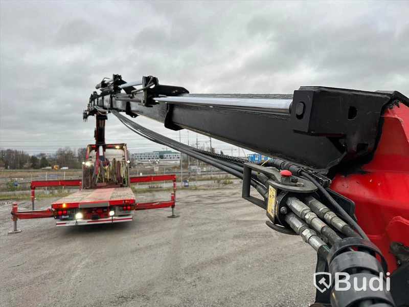 Lastbil Scania R480 8x2-6 Kranflak | Bodbil HMF Thor 8520 K8