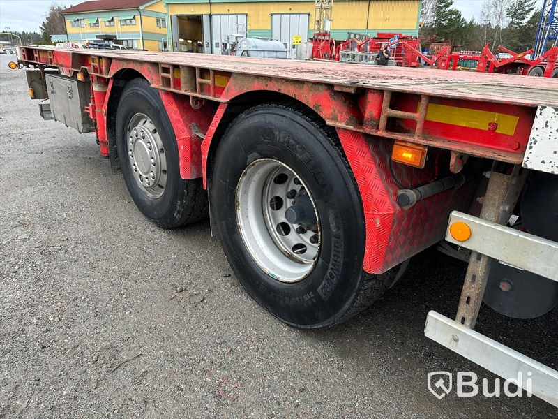 Lastbil Scania R480 8x2-6 Kranflak | Bodbil HMF Thor 8520 K8