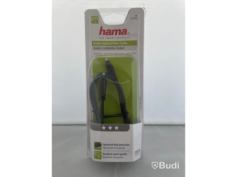 Hama Audio Optical Cabel - Toslink 5st. Ny Obruten förpackning
